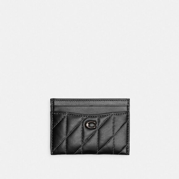 Coach Essential Card Case With Pillow Quilting - Picture 1 of 3